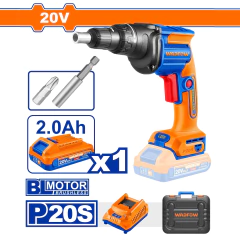 Atornillador Drywall Durlero WADFOW 20V con Carg y Bat - WDS204281-4