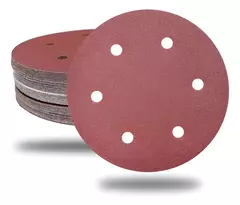 Disco Lija Velcro LUSQTOFF 225mm grano 180 Alisador Pared X20 Unid