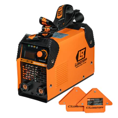 Kit Soldadora Inverter 120A LUSQTOFF + 2 escuadras - MEGAIRON140-9