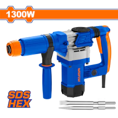 Martillo Demoledor WADFOW 1300W 15J Hexagonal - WDB1D45-4